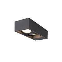 ESKINA FRAME WL, venkovní LED nástěnné přisazené svítidlo double antracit CCT switch 3000/4000 K