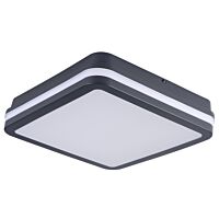 KANLUX Svítidlo LED BENO čtverec 24W 2060lm 4000K IP54 grafit