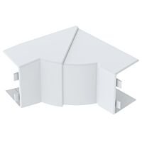 OBO BETTERMANN Kanál LE, pro ukládání vedení, 111x60x111, krémová bílá Akrylnitril-styrol-arcylester, ASA typ LE IE4060v cw