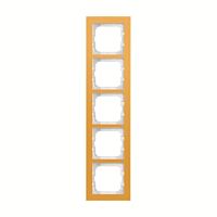 ABB BUSCH AXCENT Rámeček 2CKA001754A4764 pětinásobný, pro vodorovnou i svislou montáž, žluté sklo