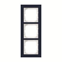 ABB BUSCH AXCENT Rámeček 2CKA001754A4777 trojnásobný, pro vodorovnou i svislou montáž, fialové sklo