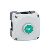 LOVATO Skříň LPZP1B8101 kompletní ovládací se zeleným tlačítkem, 1zap kontakt, "START"