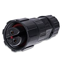 Zásuvka s převlečnou maticí M16, 2piny,