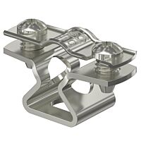 OBO BETTERMANN Distanční příchytka, s připojovacím závitem M6, 8-10mm, Nerez, materiál 1.4571 A4, 1.4571 typ ASL 733 10 A4