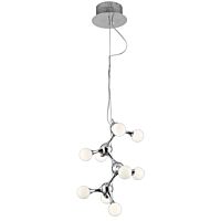 AZZARDO Svítidlo Neurono AZ0109 G4 9x20W 12V závěsné IP20 chrom