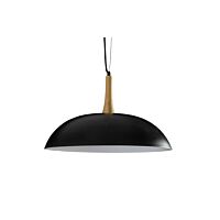 AZZARDO Svítidlo Perugia AZ1334 E27 1x60W závěsné IP20 černá