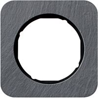 Rámeček 1-násobný, Berker R.1, černá bři