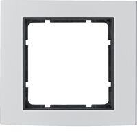 Rámeček 1-násobný, Berker B.3, alu/antra