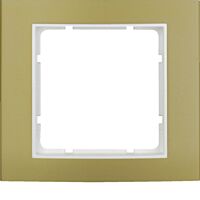 Rámeček 1-násobný, Berker B.3, Alu, zlat