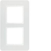 Rámeček, 2-násobný, Berker Q.7, bílá sam