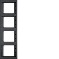 Rámeček 4-násobný, svislý, Berker K.1, a