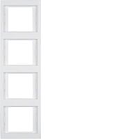 Rámeček 4-násobný, svislý, Berker K.1, b