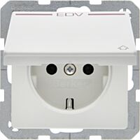 Zásuvka, SCHUKO, 16 A, 250 V~ s víčkem,