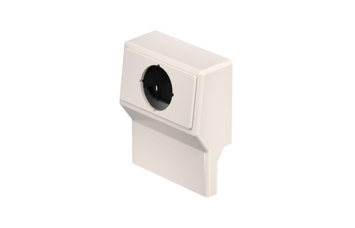 OBO BETTERMANN Přístrojový nosič, SL, krémová bílá Polyvinylchlorid, PVC typ SL GTO 50-70 cws