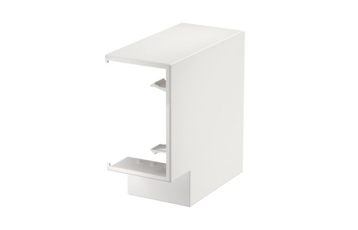 OBO BETTERMANN Plochý roh SIGNA BASE, 160x160x74, čistě bílá Polykarbonát/Akrylnitrilbutadienstyrol, PC/ABS typ BRK FW70110 rws