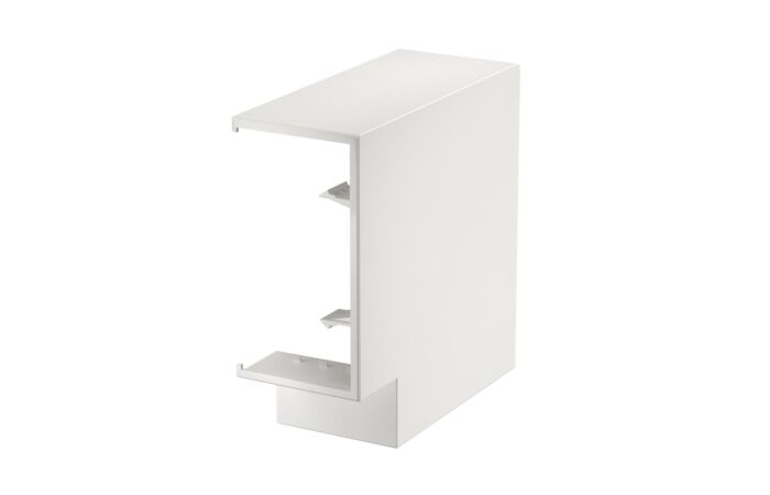 OBO BETTERMANN Plochý roh SIGNA BASE, 180x180x74, čistě bílá Polykarbonát/Akrylnitrilbutadienstyrol, PC/ABS typ BRK FW70130 rws