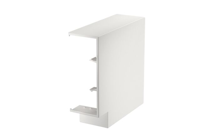 OBO BETTERMANN Plochý roh SIGNA BASE, 220x220x74, čistě bílá Polykarbonát/Akrylnitrilbutadienstyrol, PC/ABS typ BRK FW70170 rws