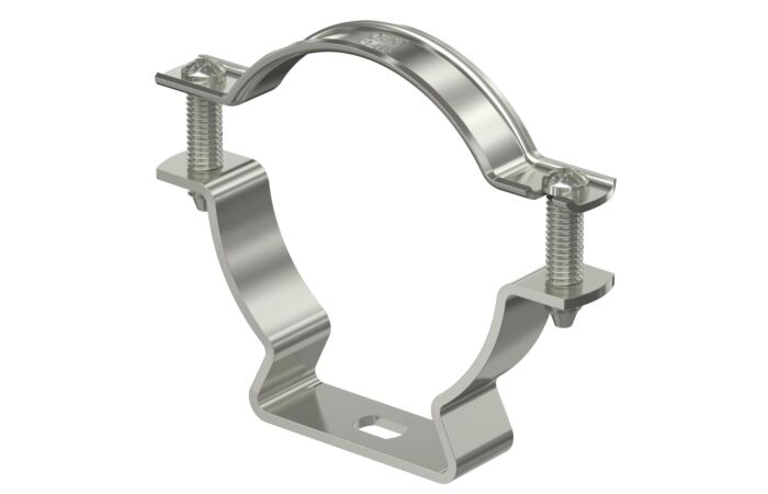 OBO BETTERMANN Distanční příchytka, s připojovacím závitem M6, 53-63mm, Nerez, materiál 1.4571 A4, 1.4571 typ ASL 733 63 A4