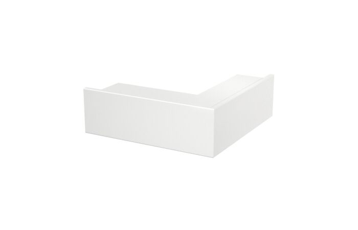 OBO BETTERMANN Vnější roh, pro kanál WDK, 348x130x100, čistě bílá Polyvinylchlorid, PVC typ WDK A100130RW