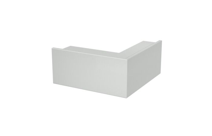 OBO BETTERMANN Vnější roh, pro kanál WDK, 250x170x80, světle šedá Polyvinylchlorid, PVC typ WDK A80170LGR