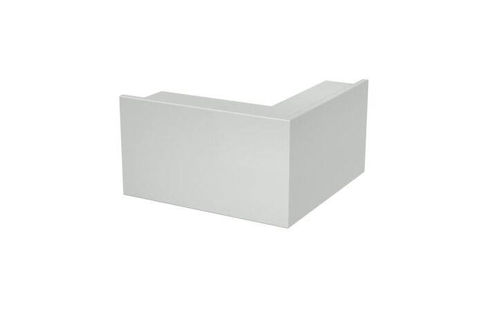 OBO BETTERMANN Vnější roh, pro kanál WDK, 329x210x80, světle šedá Polyvinylchlorid, PVC typ WDK A80210LGR