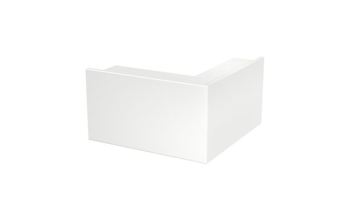 OBO BETTERMANN Vnější roh, pro kanál WDK, 329x210x80, čistě bílá Polyvinylchlorid, PVC typ WDK A80210RW
