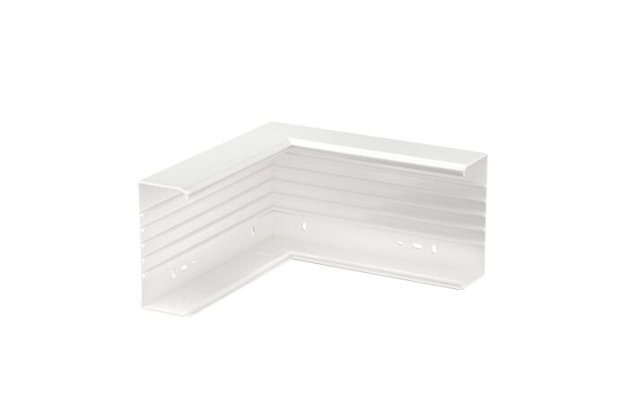 OBO BETTERMANN s kartáčovou lištou, pro kanál WDK, 329x170x80, čistě bílá Polyvinylchlorid, PVC typ WDK I80170RW