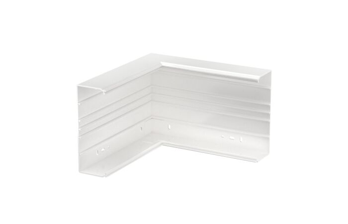 OBO BETTERMANN s kartáčovou lištou, pro kanál WDK, 329x210x80, čistě bílá Polyvinylchlorid, PVC typ WDK I80210RW