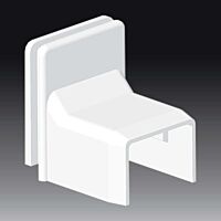 KOPOS Kryt 8738_HB průchodkový Zv. Lv18X13 bílá/ral 9003