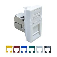 KOPOS Modul QUADRO QD 45X22.5-RJ45/6A_HB zásuvka datová s konektorem RJ-45/6 IP20 bílá