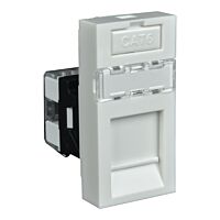 KOPOS Modul Quadro QD 45X22.5-RJ45/6_FB - zásuvka datová s konektorem RJ-45/6 IP20 černá
