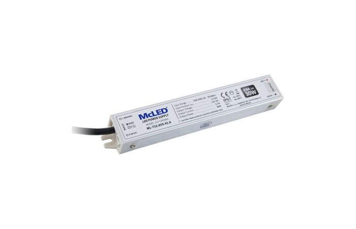 MCLED Napáječ LED 30W 12V/2,5A IP67
