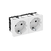 OBO BETTERMANN Dvojzásuvka, přímá STD-D0 RW2