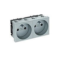 OBO BETTERMANN Zásuvka 2 násobná, přímá STD-F0 AL2