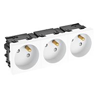 OBO BETTERMANN Zásuvka 3-násobná STD-F3C RW3