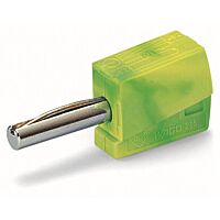 WAGO Konektor 215-911 Banánkový Pro průměr zásuvky 4 mm Zelenožlutá