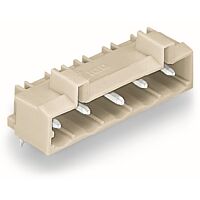 WAGO Konektor 721-863/001-000 s pájecími piny THT Pájecí kontakt 1,2 × 1,2 mm Úhlové provedení, šedá