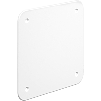 KAISER Víko krabice 107x107 mm, pod omítku