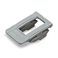 WAGO Západka 770-140 Pro zásuvky a zástrčky; Pro ovládání pomocí nástroje; šedá