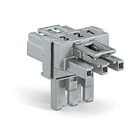 770-1612 1 x plug / 2 x socket 3-pole, l