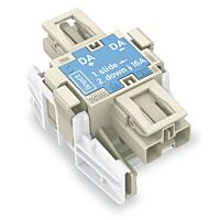 WAGO Konektor 770-7102 Linect®-T 2pólová Kód. I, bílá