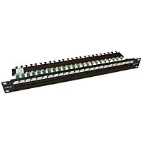 LEXI-NET Patch panel 19" cat.5e UTP 24 port