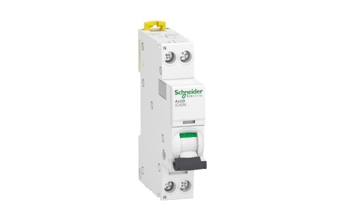 Jistič Acti9 iC40N 1P+N 20A D 6kA