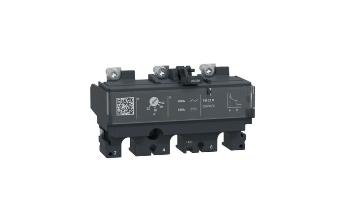 Jednotka spouští NSX100 AC 3P3D 32A TMD