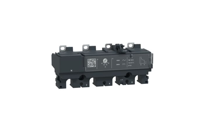 Jednotka spouští NSX100 AC 4P4D 16A TMD
