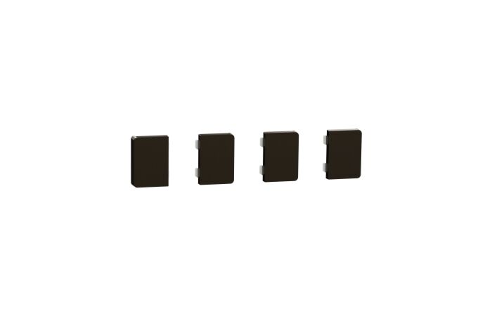 Klapka 4n pro KNX tl.p.DL, Mocca Met.