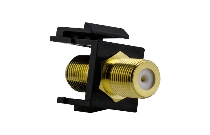 Modul keystone BNC-F (jack/jack) černá
