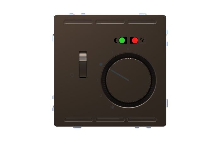 Podlahový termostat, Sys-D, 230V, mocca