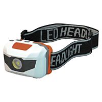 EMOS Svítilna LED 1W + 2×červená LED 85lm 3xAAA čelovka