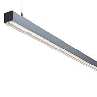 MODUS Svítidlo Svítidlo TS 4000, délka 1422mm, elox, LED 840, optika širokozářič 90, nestmívatelné, pro sólovou montáž